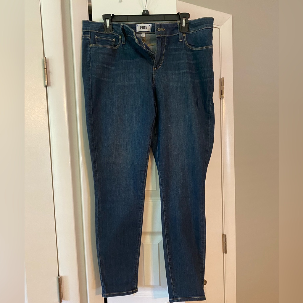 Paige Denim Straight Skinny Jeans